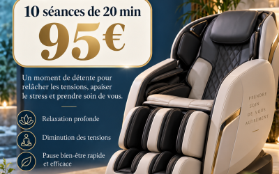 Nouveau fauteuil massant